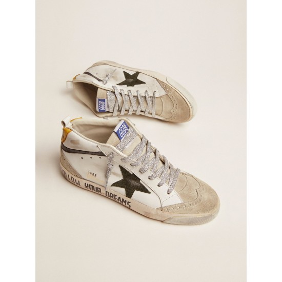Mid Star LTD sneakers with leather and suede upper and leather star