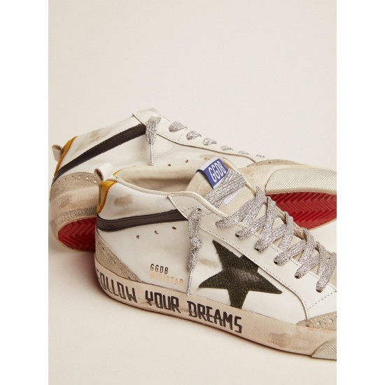 Mid Star LTD sneakers with leather and suede upper and leather star
