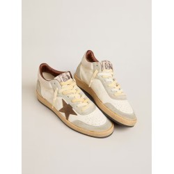 Ball Star LTD in nappa and nylon with suede star and inserts