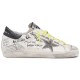 Super Star graffiti fashion sneakers for women's white distressed version