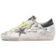 Super Star graffiti fashion sneakers for women's white distressed version
