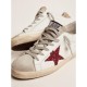 Golden Goose Super-Star Sneakers with Glitter Star and Heel Tab