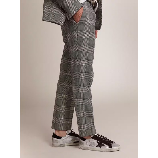 Men's Super-Star in silver leather