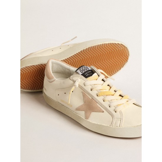 Men’s Super-Star LTD in nappa with suede star and heel tab