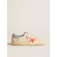 Super-Star with crocodile-print star and silver-blue heel tab