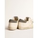 Men's Super-Star in nappa with gray suede star and heel tab