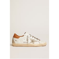 Men’s Super-Star sneakers with suede star and brown heel tab