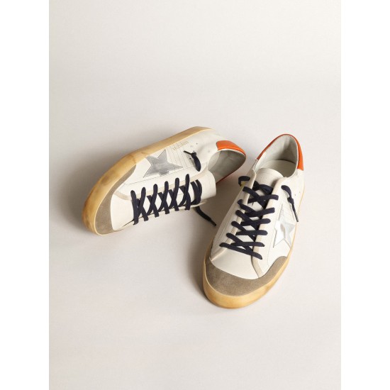 Super-Star Penstar with silver star and orange heel tab