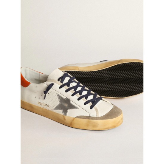 Super-Star Penstar with silver star and orange heel tab