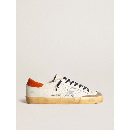 Super-Star Penstar with silver star and orange heel tab