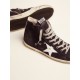 Men's Francy in leather with leather star and heel tab
