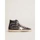 Men's Francy with black leather upper and white leather star