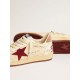 Men's Ball Star LTD in nylon with pomegranate suede star and leather heel tab