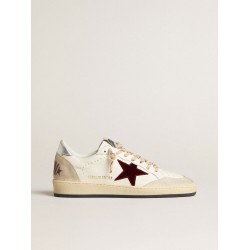 Men’s Ball Star Mountain LTD in leather with burgundy velvet star