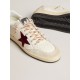 Men’s Ball Star Mountain LTD in leather with burgundy velvet star