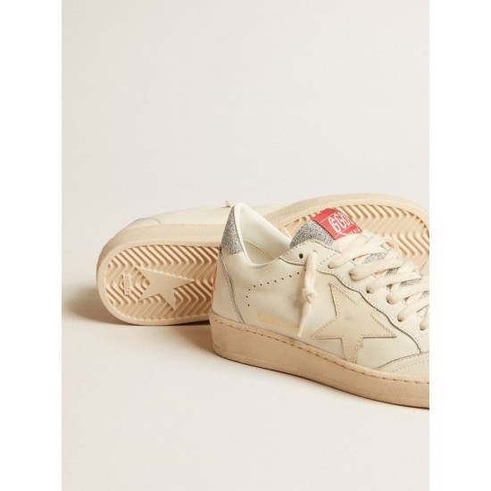 Men’s Ball Star LTD in nappa with white star and Swarovski crystal heel tab