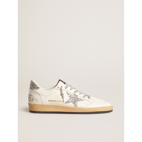 Men’s Ball Star Wishes in nappa leather with glitter star and heel tab