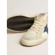 Men's Mid Star LTD with blue leather star and white nappa leather flash
