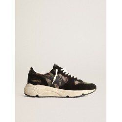 Men's Running Sole in nylon ripstop with camouflage print