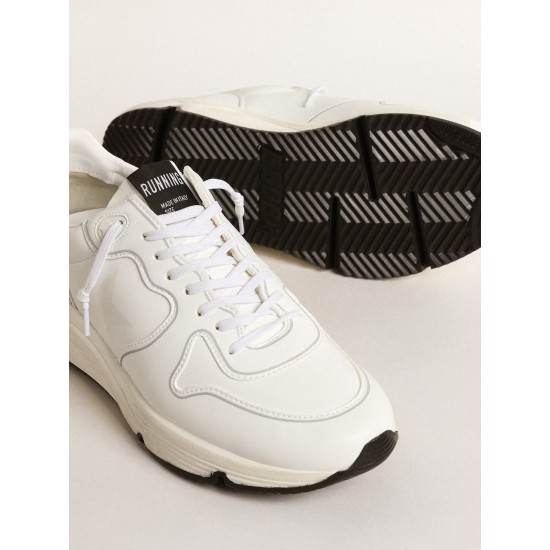 Men’s bio-based Running Sole with white star and heel tab