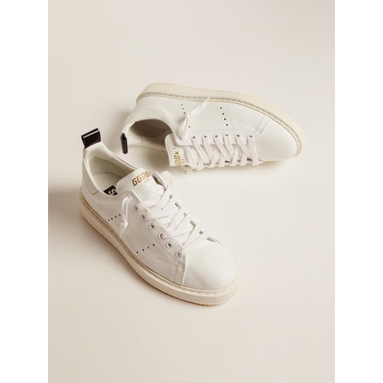 Men's Starter in leather with star on the heel tab