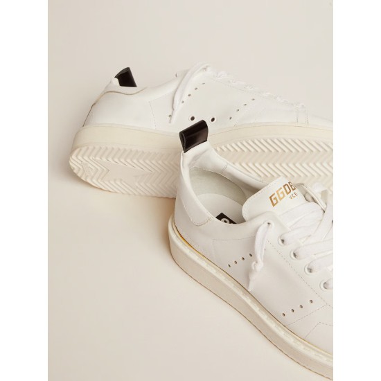 Men's Starter in leather with star on the heel tab