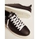 Men's Starter in leather with star printed on the heel tab