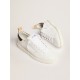 Men's Starter in white naplack with painted leather heel tab