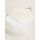 Men's Starter in white naplack with painted leather heel tab