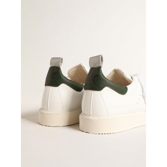 Bio-based Starter with green leather heel tab