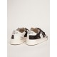 Men's Stardan in white and black leather