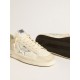 Men's Stardan in nappa leather with silver mirror-effect star and heel tab