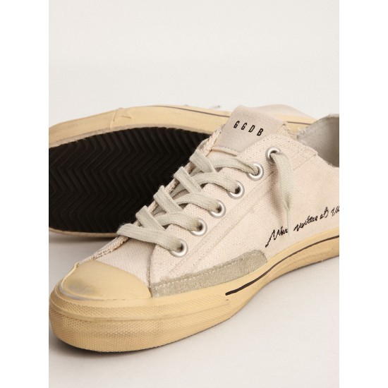 Men's V-Star LTD with black suede star and embroidered lettering