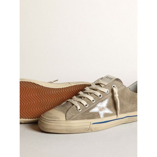 Men’s V-Star with suede upper and silver star