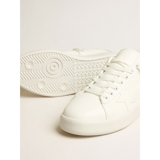 Men’s bio-based Purestar with white star and mirror-effect heel tab