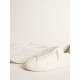 Men's Purestar with white leather star and orange heel tab