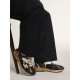 Men's Dad-Star in black mesh and nappa with ice-colored star