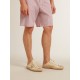 Men's V-Star Sabot in canvas with beige suede star