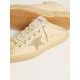 Men's V-Star Sabot in canvas with beige suede star