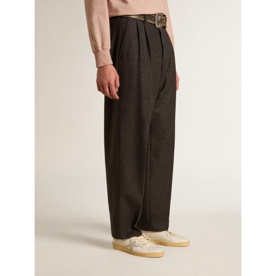 Ball Star with ice-gray suede star and blue leather heel tab