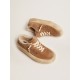 Men's Space-Star in tobacco-colored suede and shearling lining