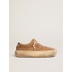 Men's Space-Star in tobacco-colored suede and shearling lining