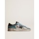 Men's Stardan in distressed mesh and petrol-colored upper