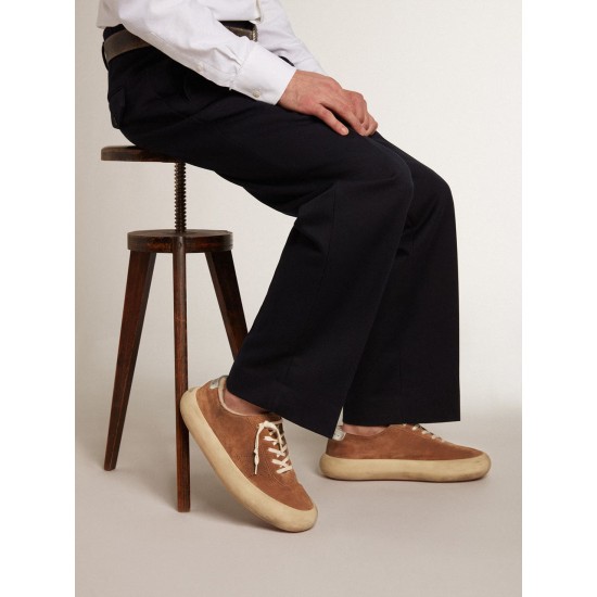 Men's Space-Star in tobacco-colored suede