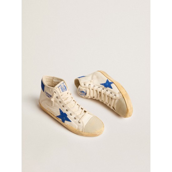 Men’s Francy Penstar LAB in nappa with blue star and nylon heel tab