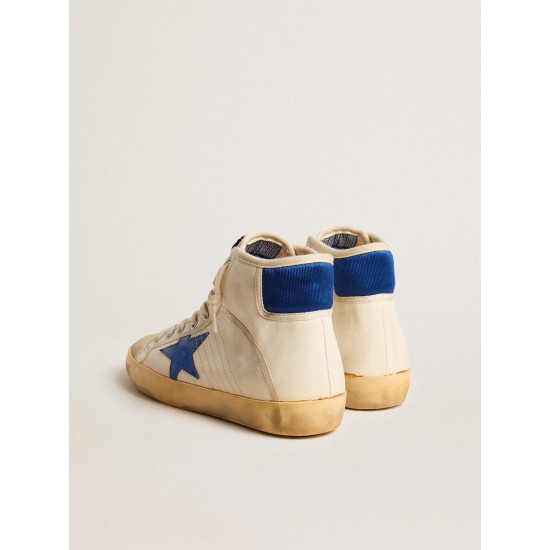 Men’s Francy Penstar LAB in nappa with blue star and nylon heel tab