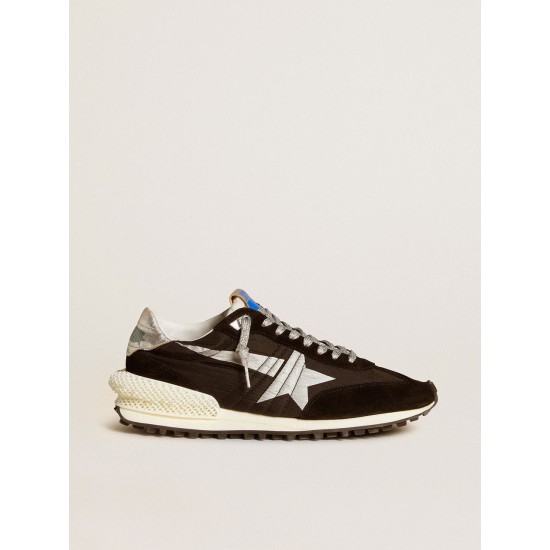 Men’s Marathon with black ripstop nylon upper and silver star