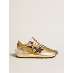 Men’s Gold Marathon with gold nylon upper