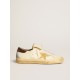 Men's Super-Star LTD in nappa with suede star and brown heel tab