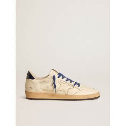 Ball Star LTD with embroidered star and blue patent leather heel tab